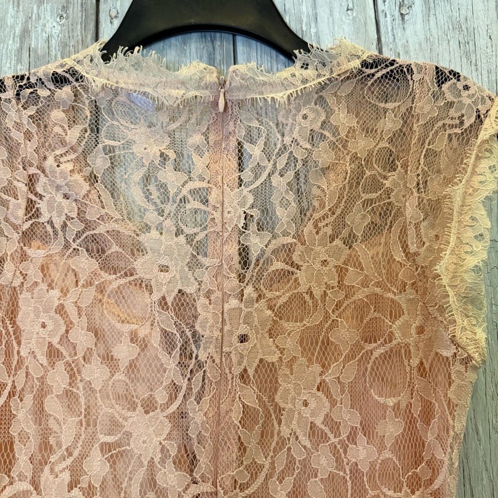 BCBGeneration Blush Lace Mini Dress - Picture 5 of 8